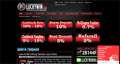 Desktop Screenshot of luckywin99.net